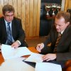 Podpisanie umowy o współpracę między Polską Organizacją Turystyczną i AWF w Krakowie, 12 listopad 2009 r.